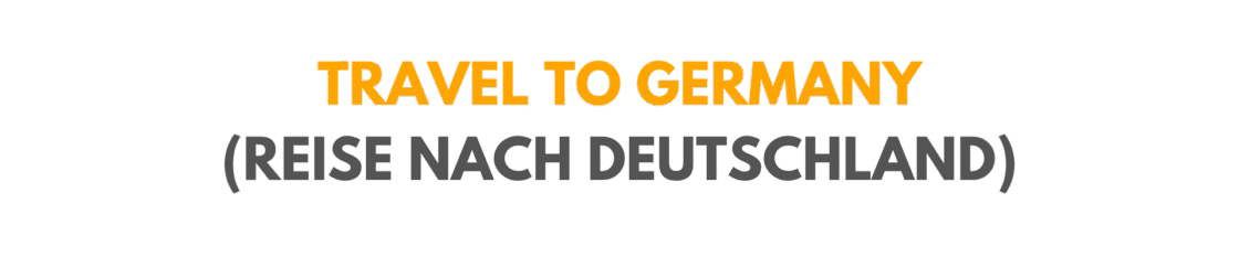 travel to germany