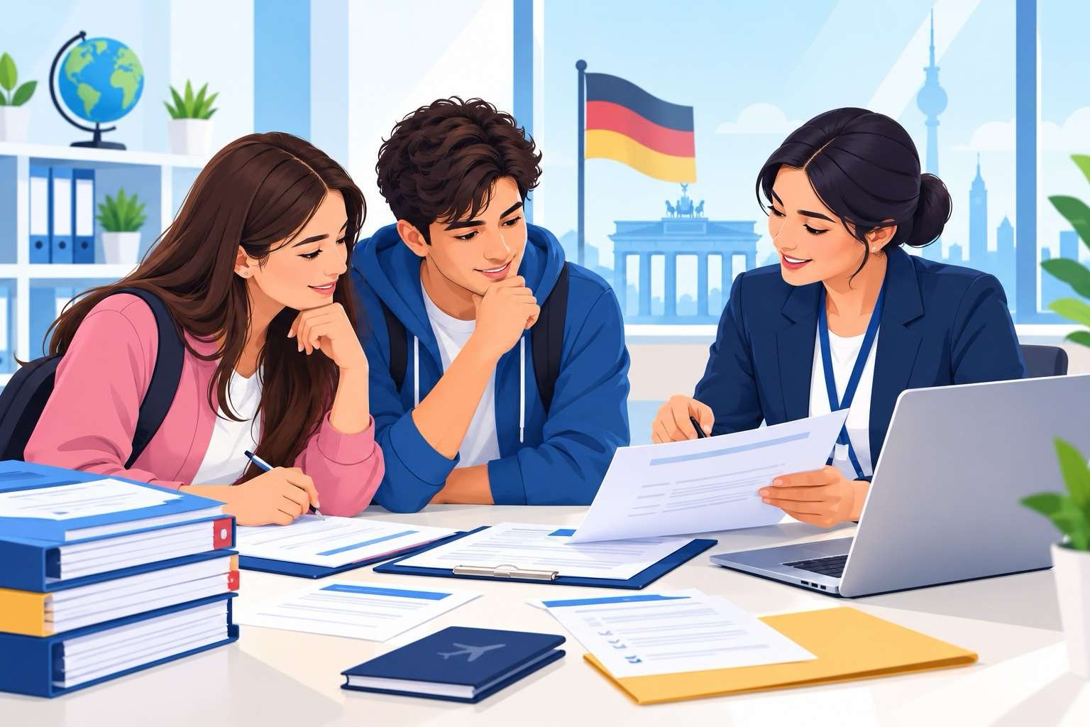 Preparing application documents