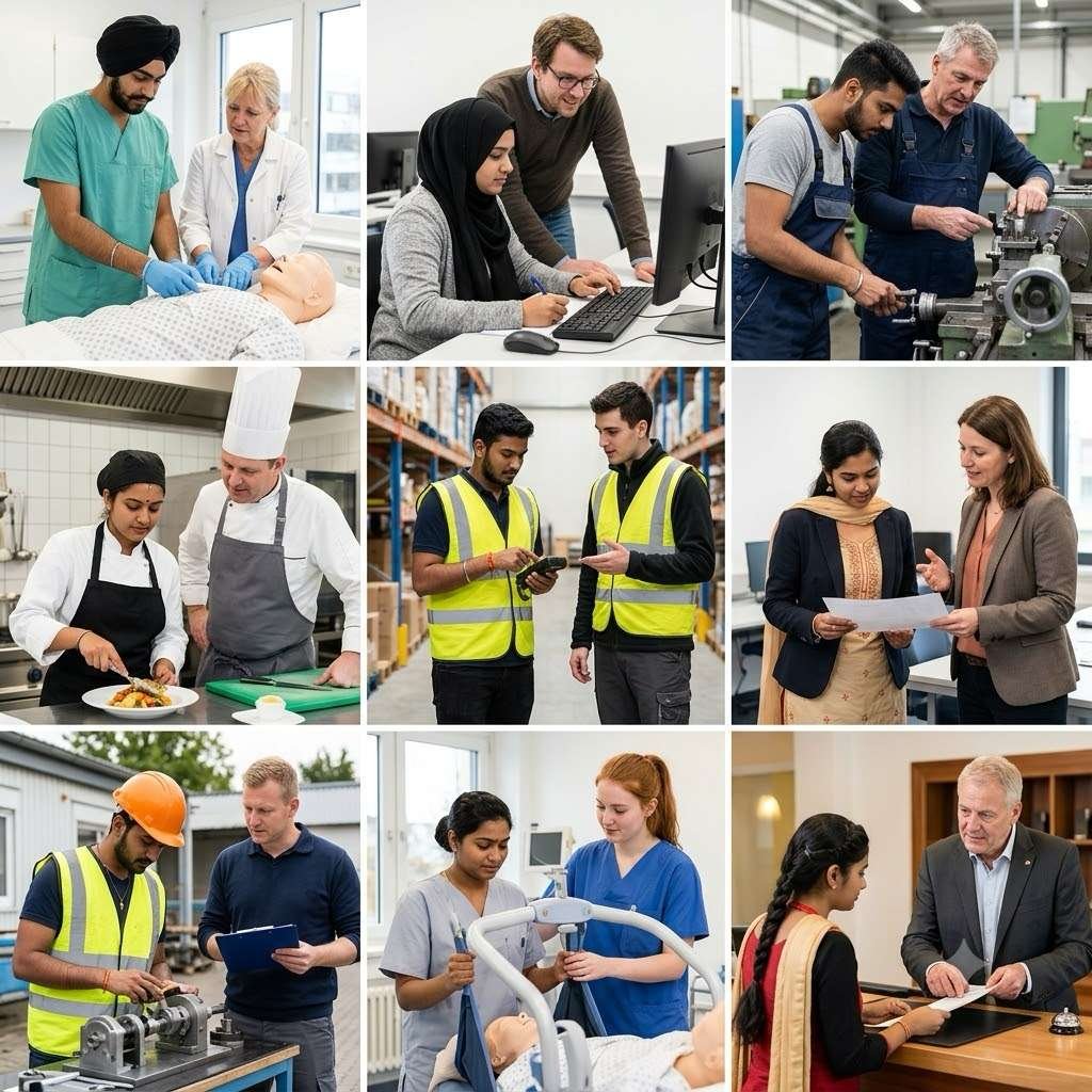Ausbildung vocational training in Germany