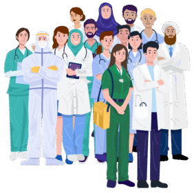frontline_workers different PG courses in Germany