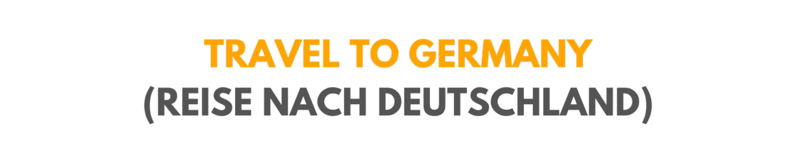 travel to germany